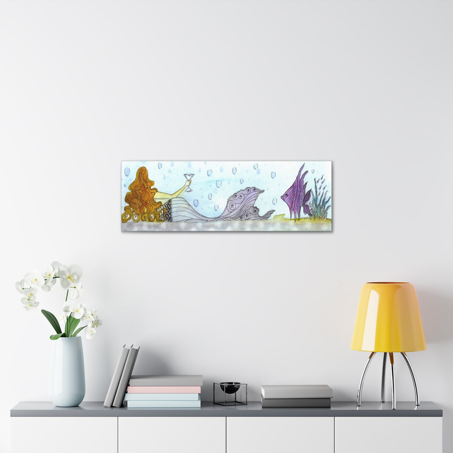 133. Gallery Wrap Canvas Print - Brown Haired Girl
