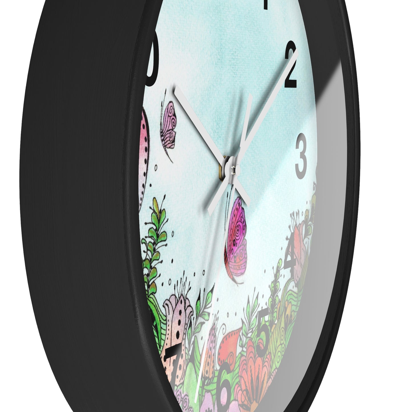 306. Garden Window Wall Clock with Frame