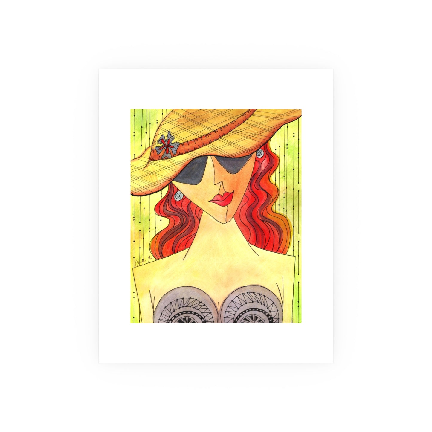 701. Giclee Paper Print - "Soul Sister, Jane"