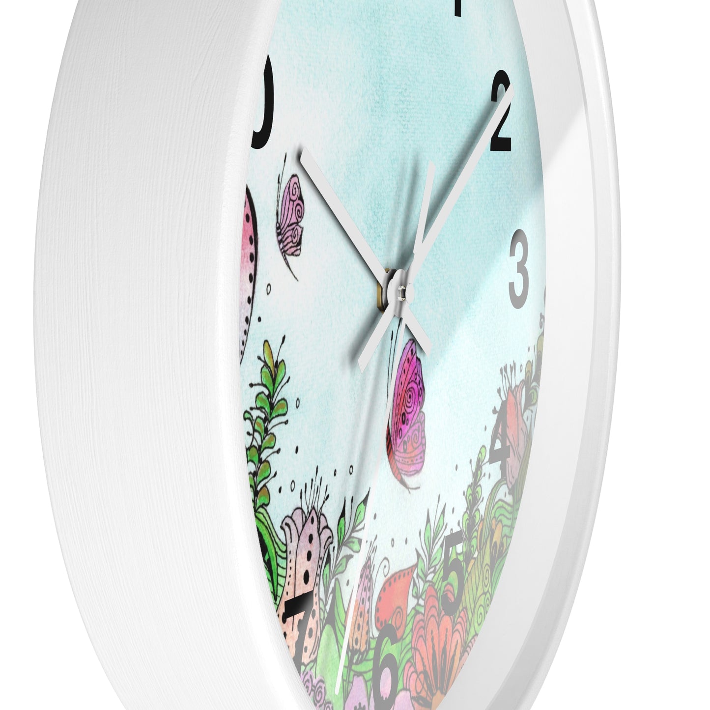 306. Garden Window Wall Clock with Frame