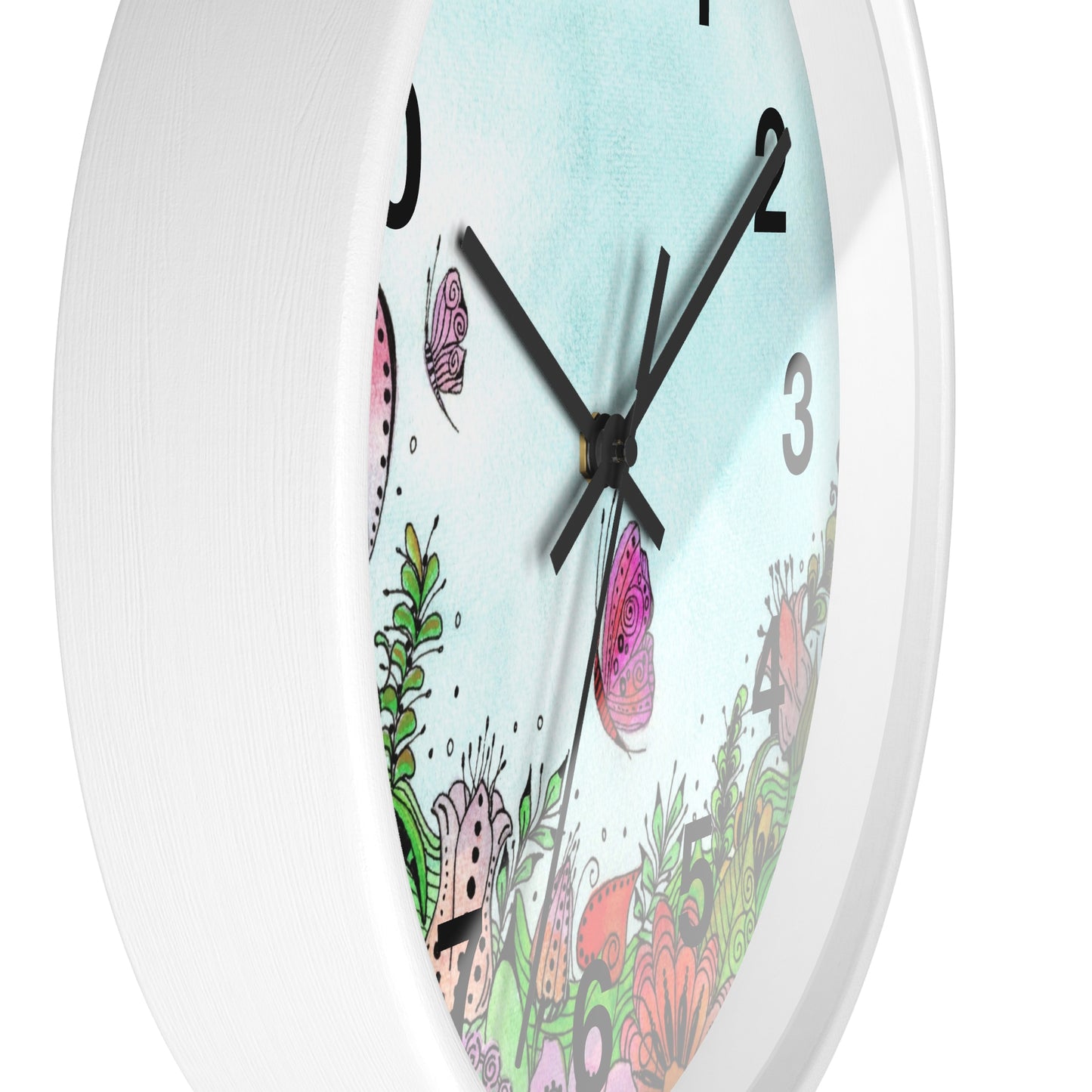 306. Garden Window Wall Clock with Frame