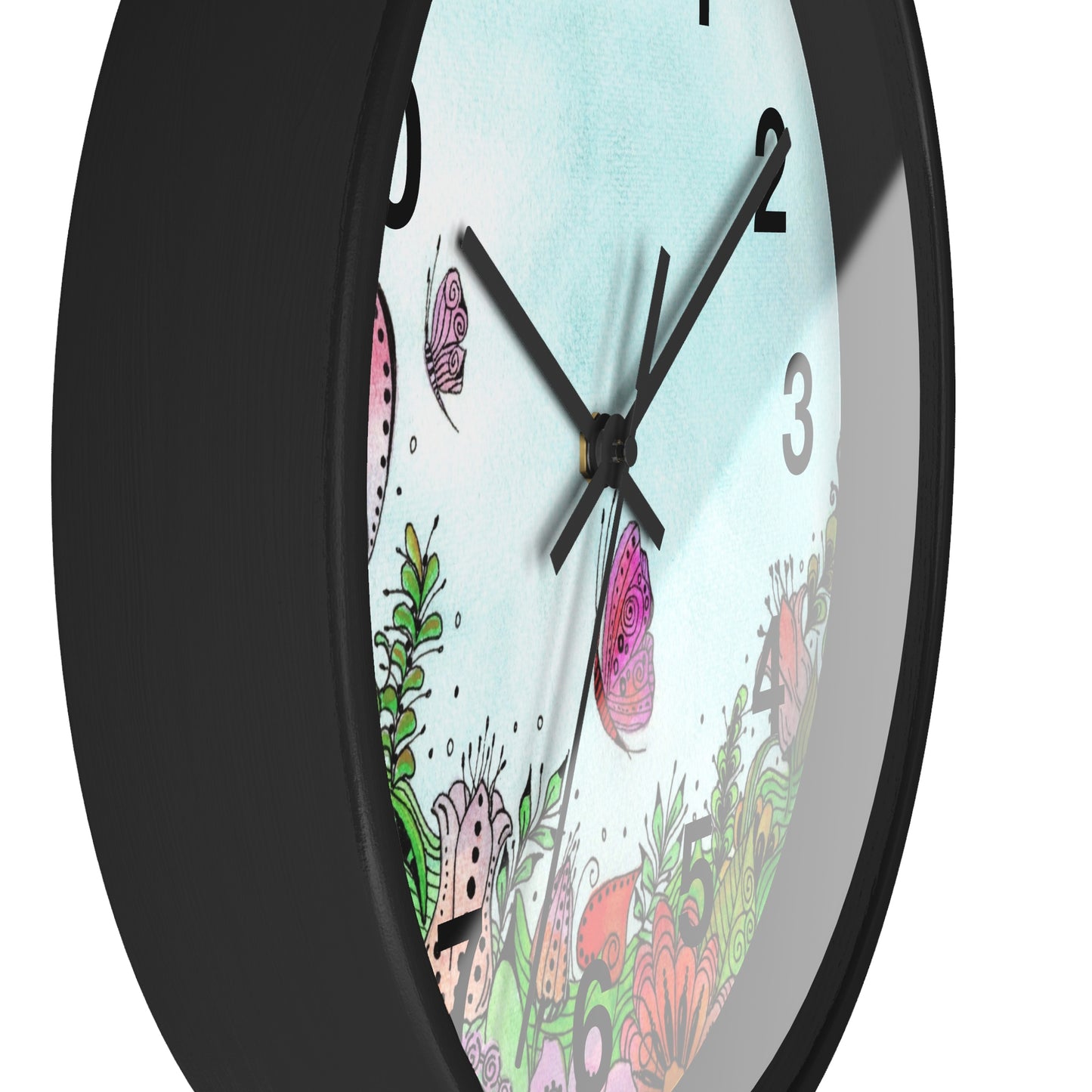 306. Garden Window Wall Clock with Frame