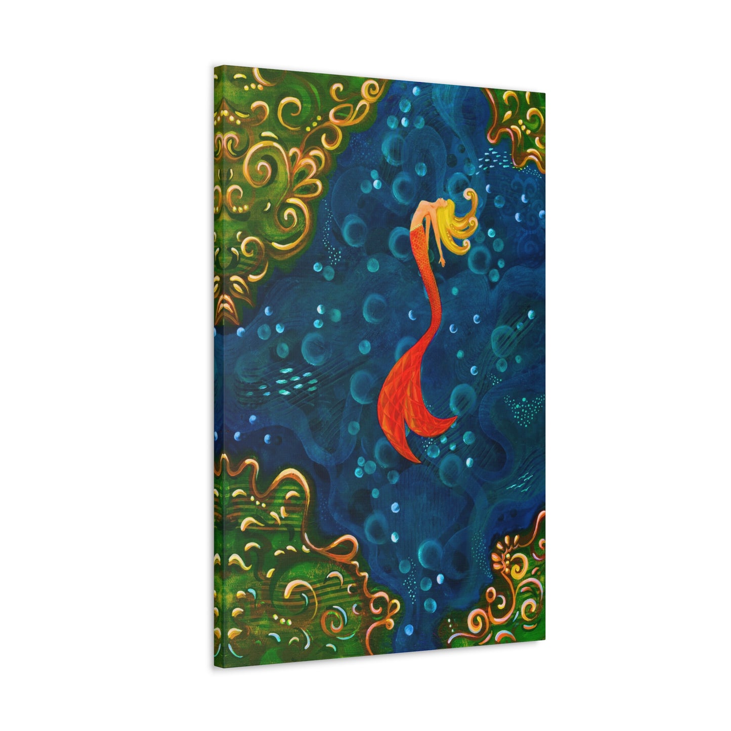 107. Gallery Wrap Canvas Print - "A Peek At Underland"