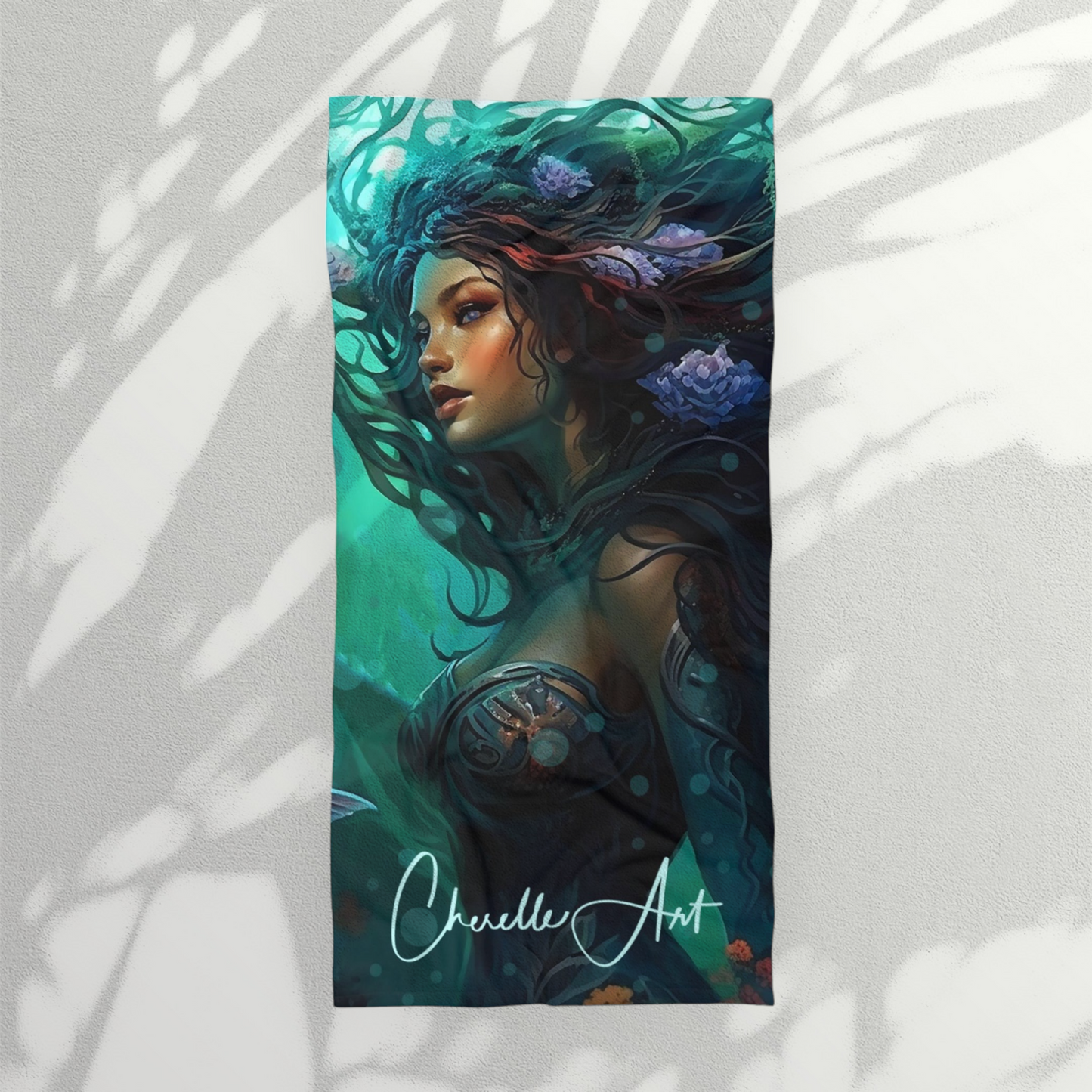 204. Beach Towel - Mermaid Pearl