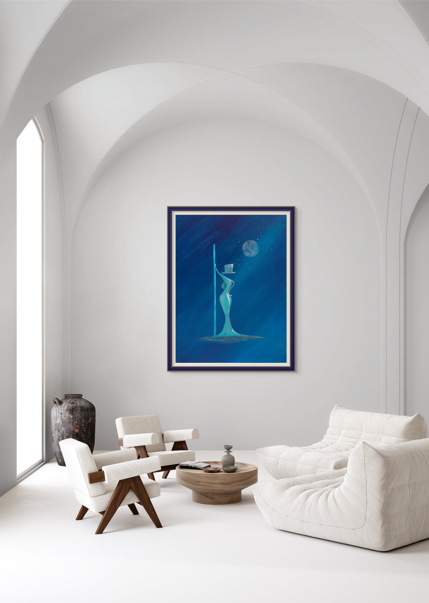 104. Gallery Wrap Canvas Print - "Bella Luna"