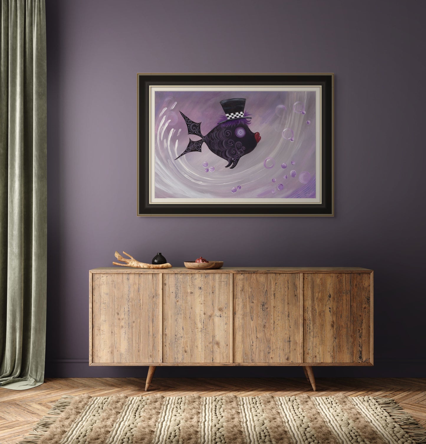 111. Gallery Wrap Canvas Print - "CA$H"