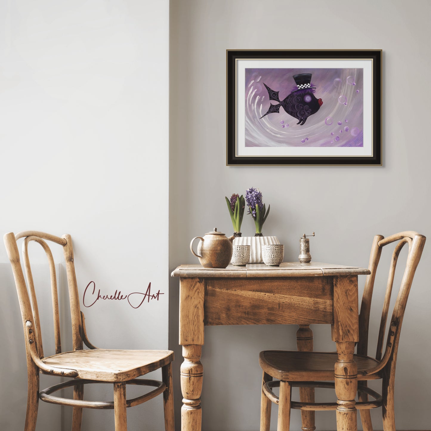 111. Gallery Wrap Canvas Print - "CA$H"