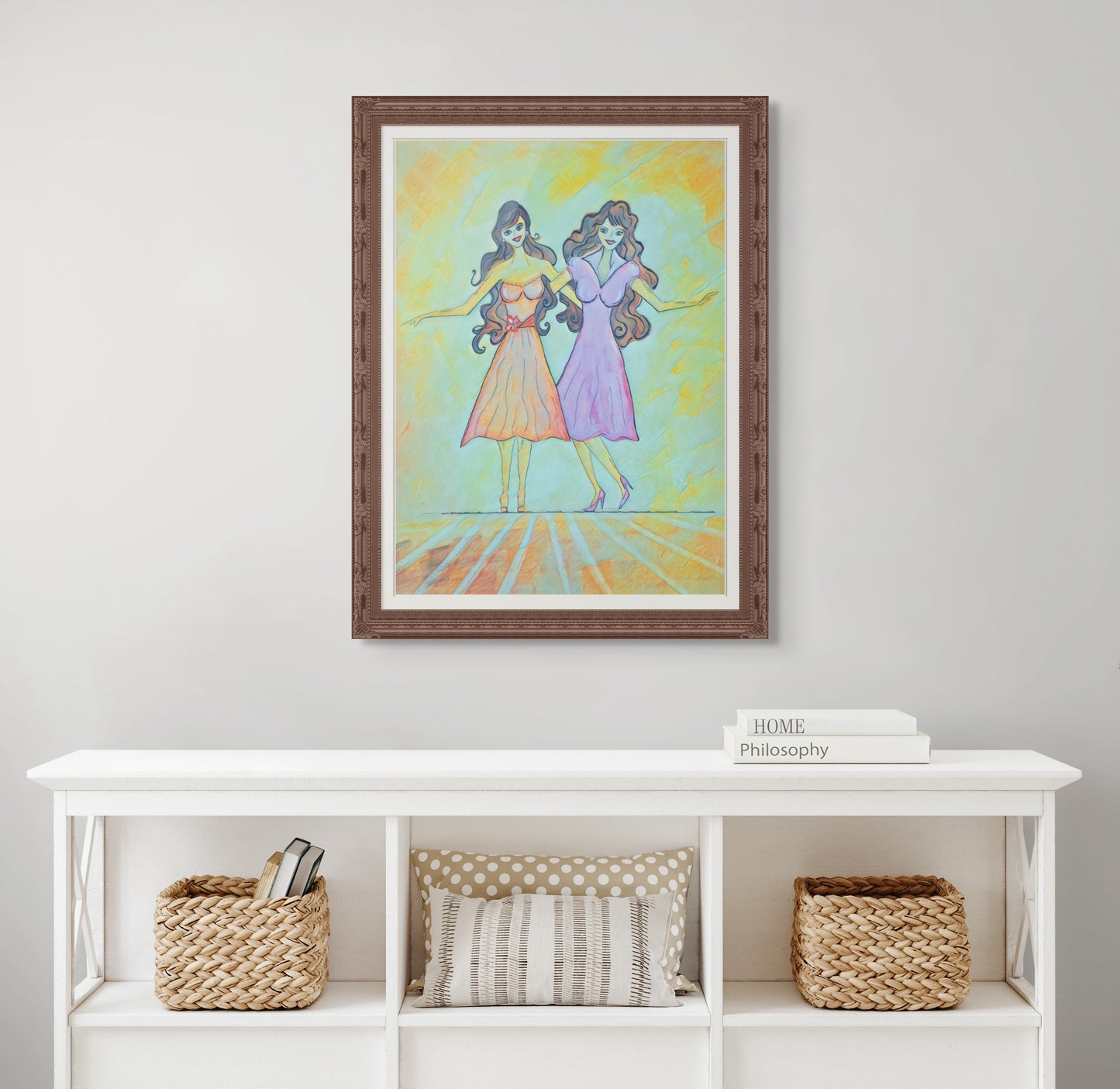 104. Gallery Wrap Canvas Print - "Girls Just Wanna Have Fun"