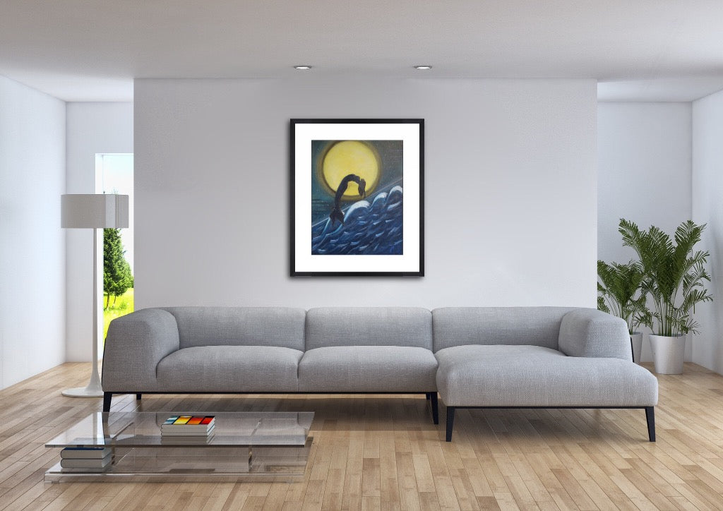 105. Gallery Wrap Canvas Print - "Let It Go"