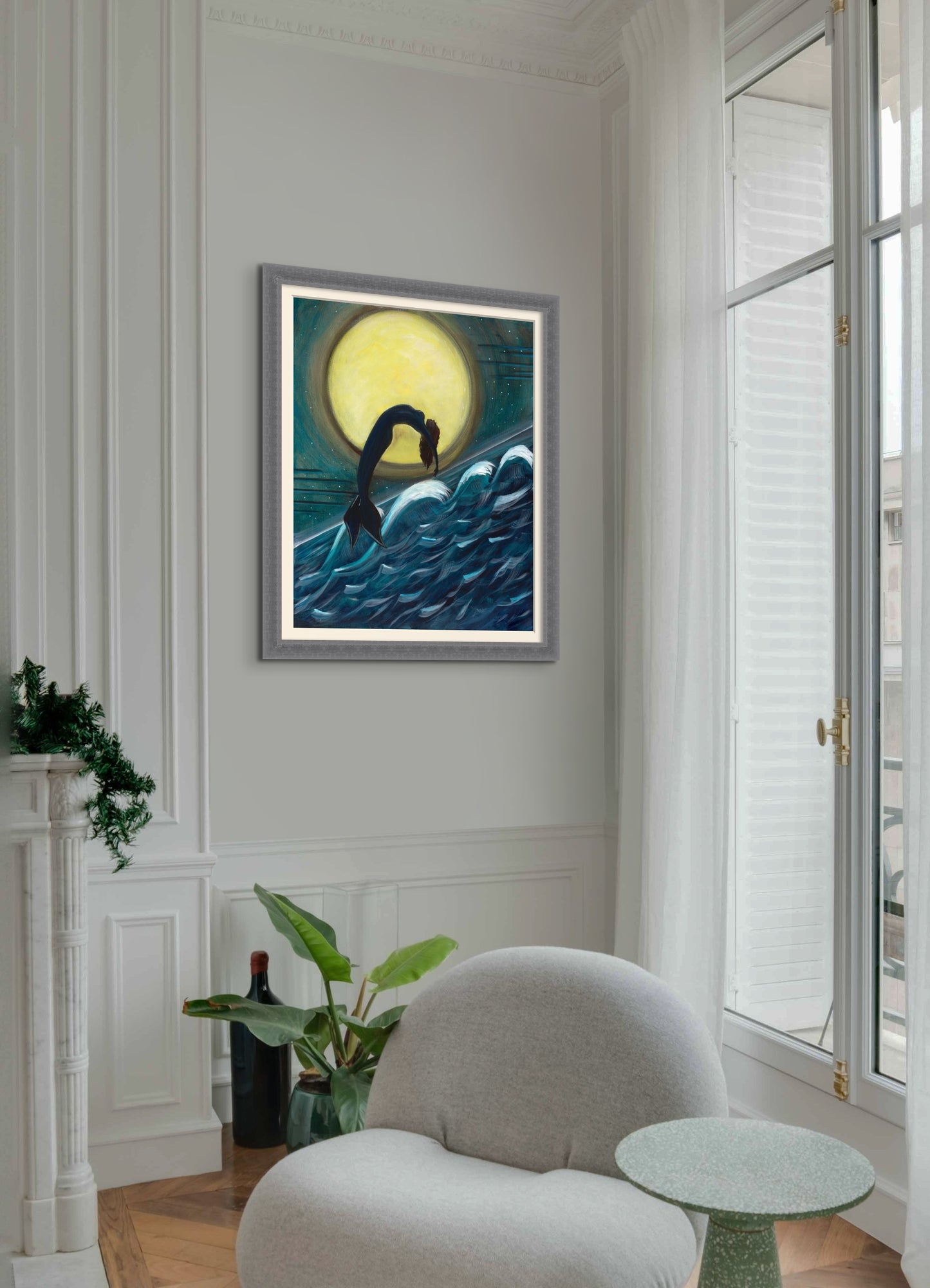 105. Gallery Wrap Canvas Print - "Let It Go"