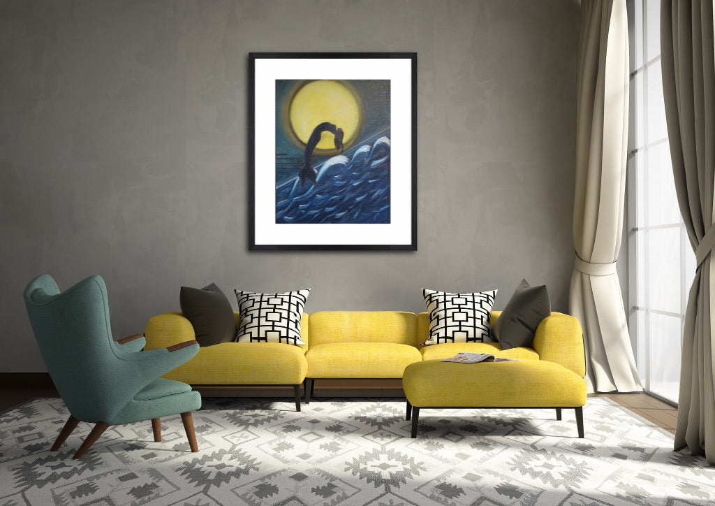 105. Gallery Wrap Canvas Print - "Let It Go"