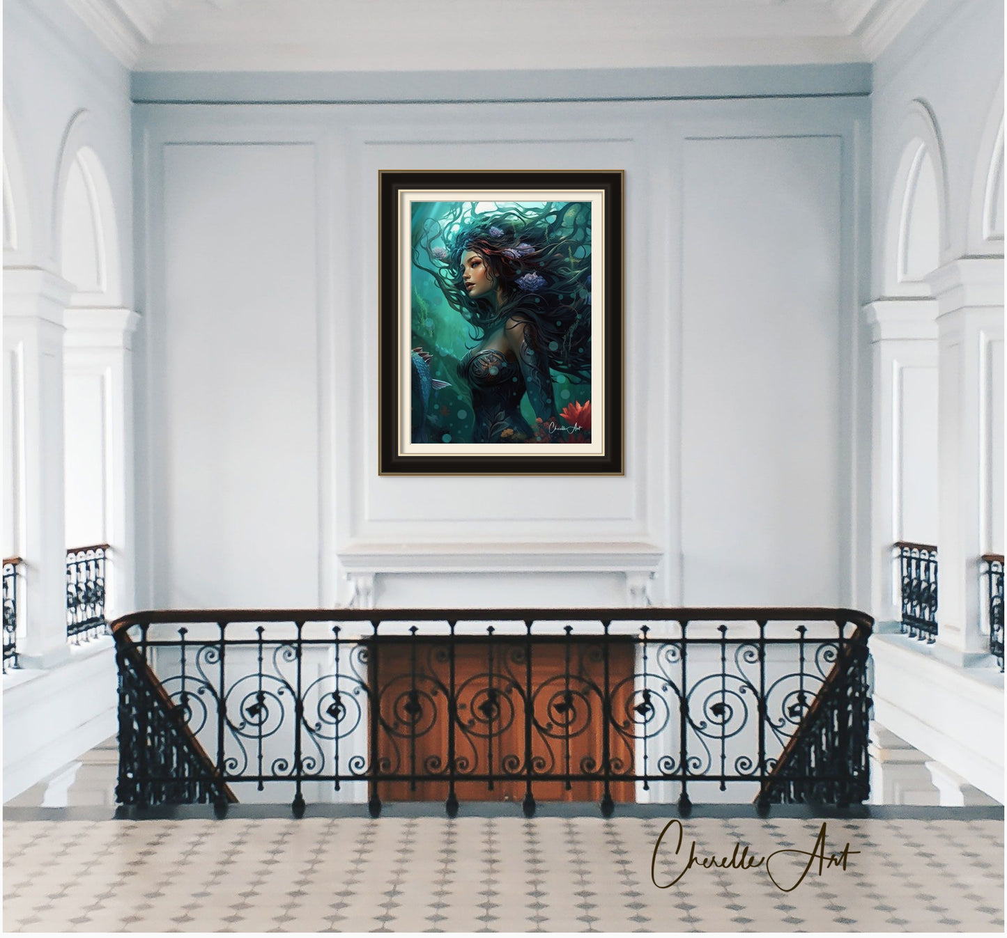 101. Gallery Wrap Canvas Print - "Mermaid Pearl"