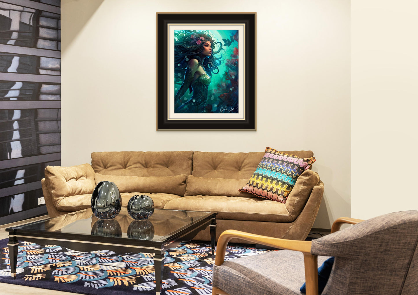 101. Gallery Wrap Canvas Print - "Mermaid Pearl"