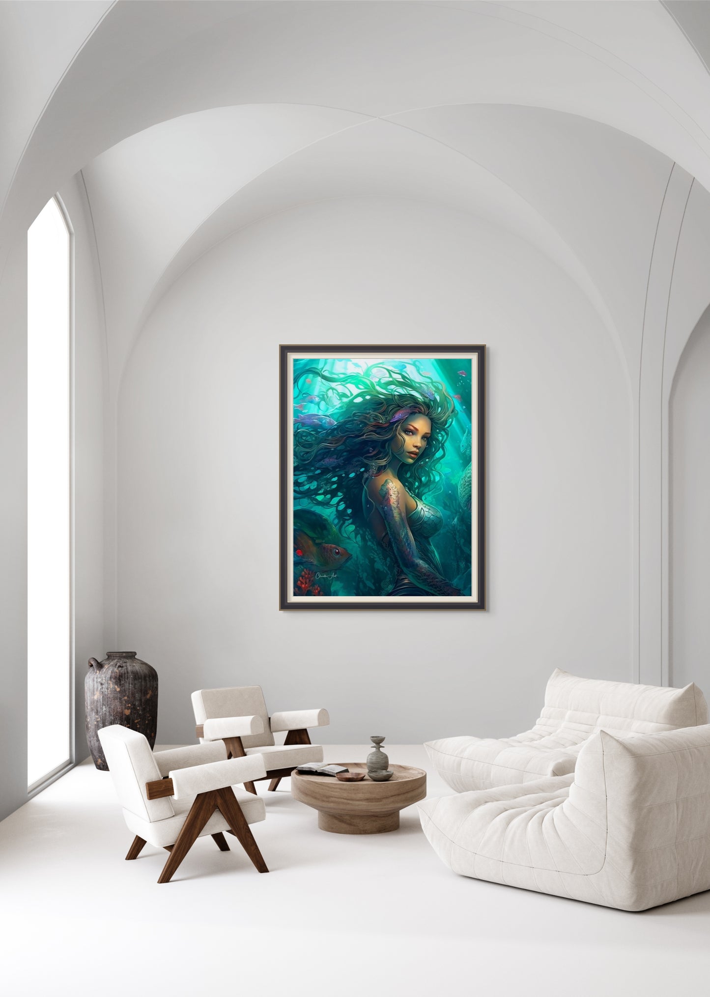 103. Gallery Wrap Canvas Print - "Mermaid Sue"