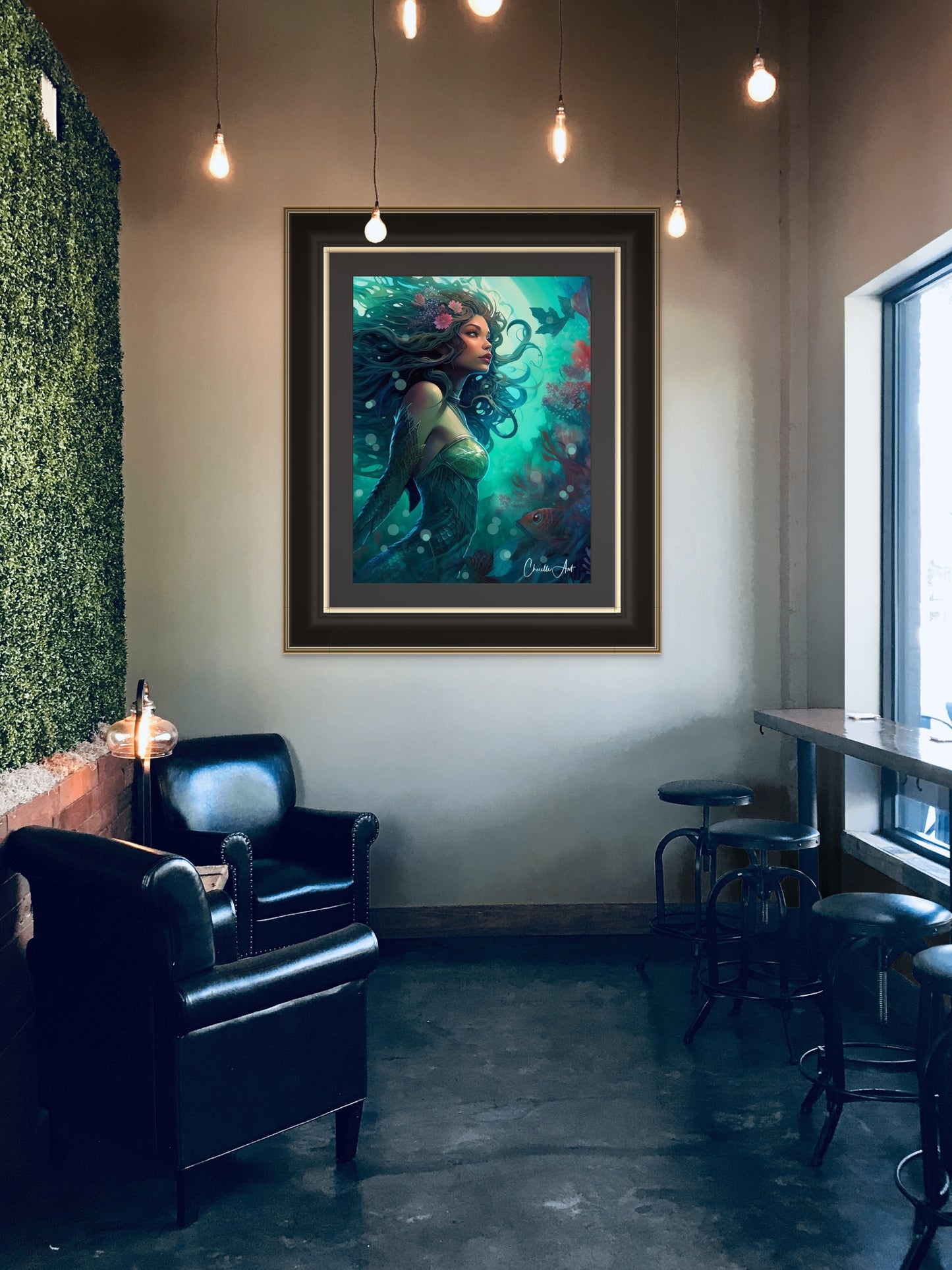 103. Gallery Wrap Canvas Print - "Mermaid Sue"