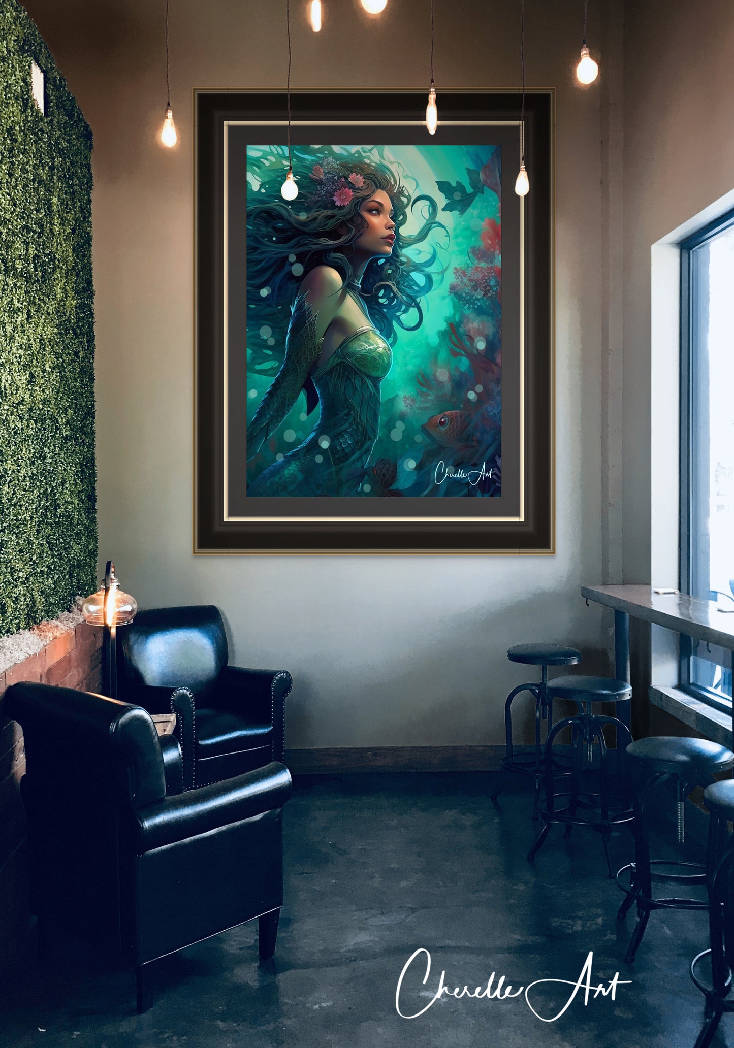 103. Gallery Wrap Canvas Print - "Mermaid Sue"