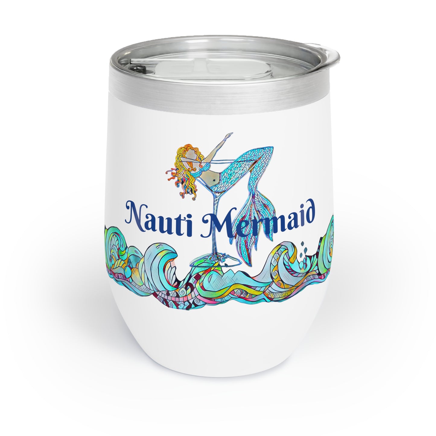 3. Cherelle Art Nauti Mermaid Chill Drink Tumbler