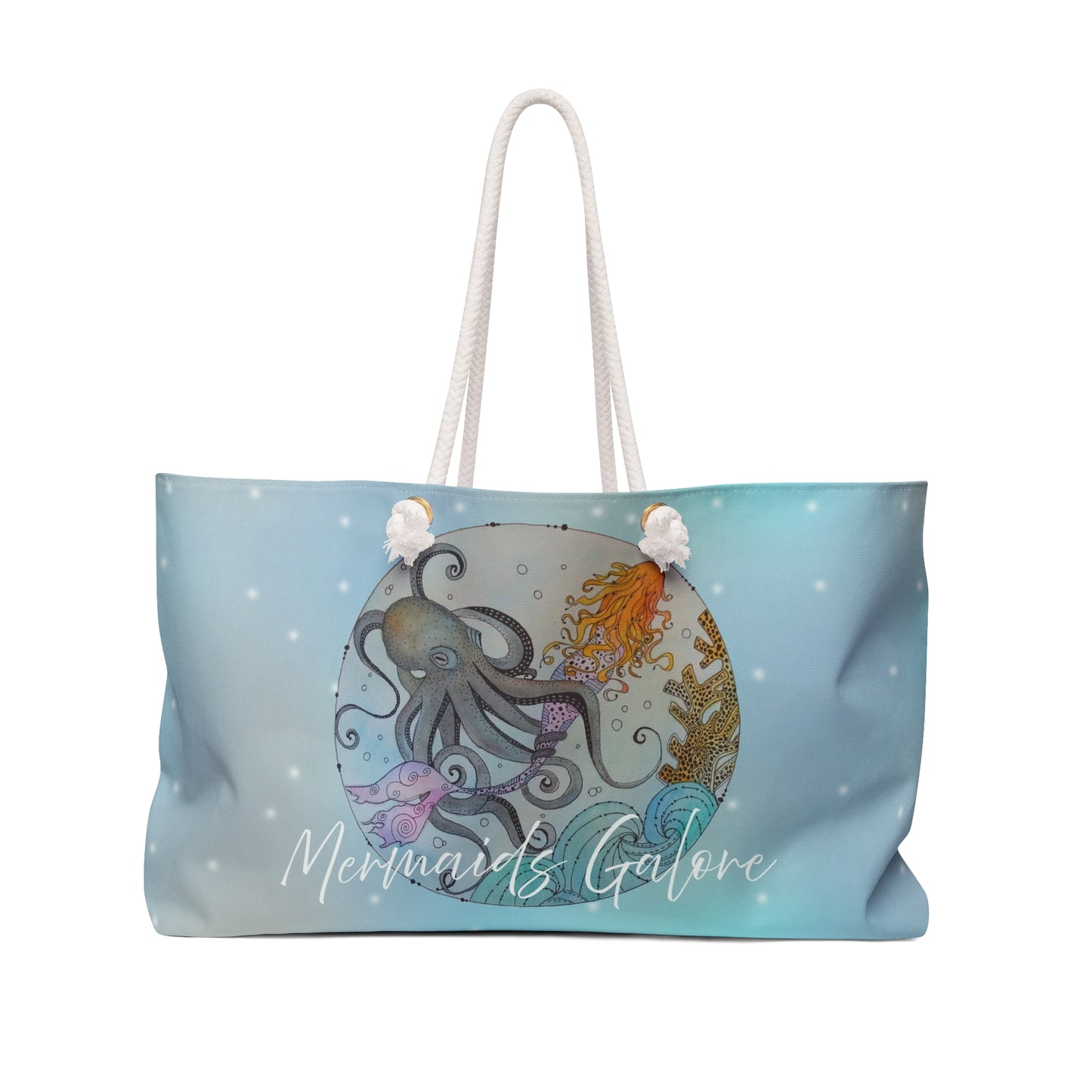 405. Beach Bag - Mermaids at the Beach