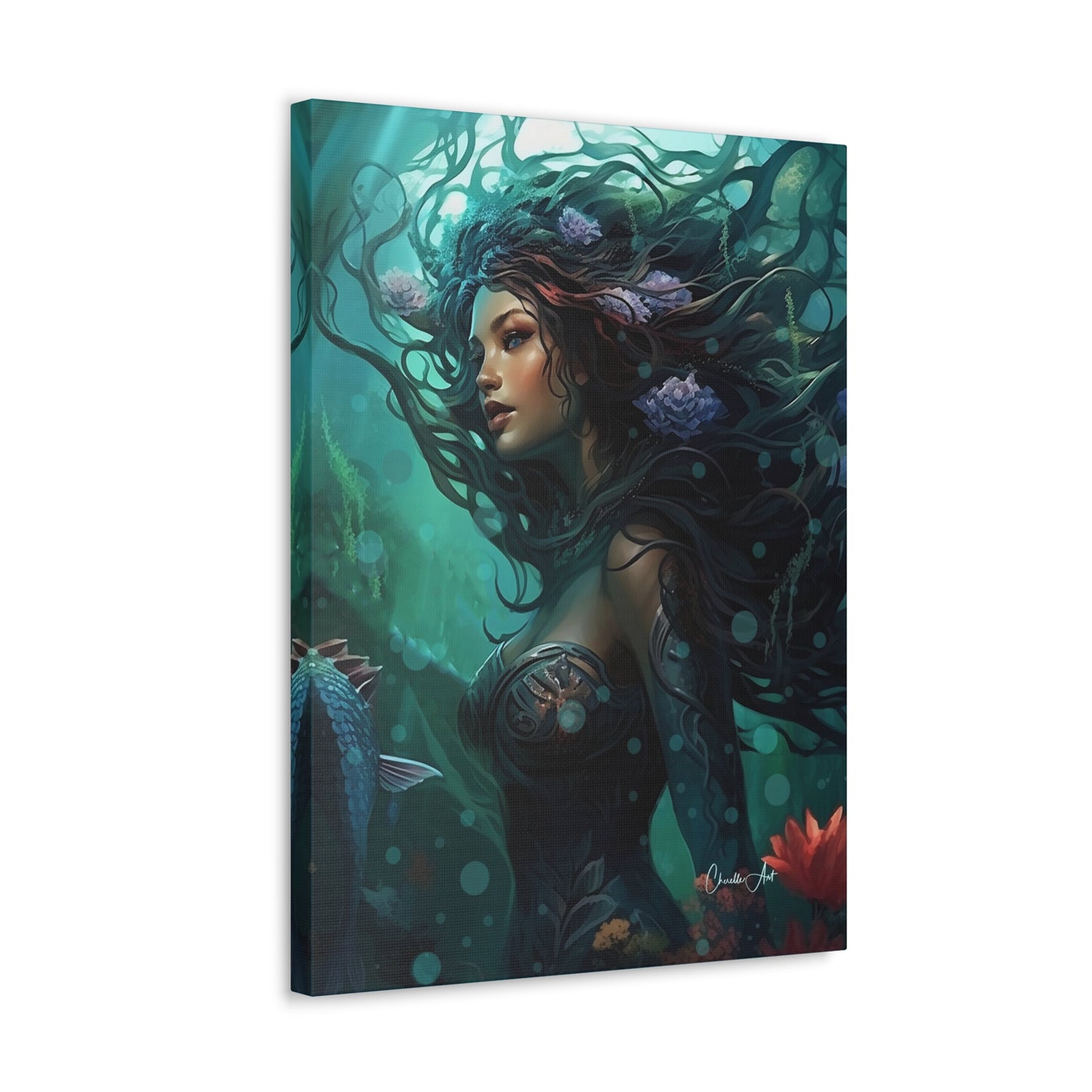 101. Gallery Wrap Canvas Print - "Mermaid Pearl"