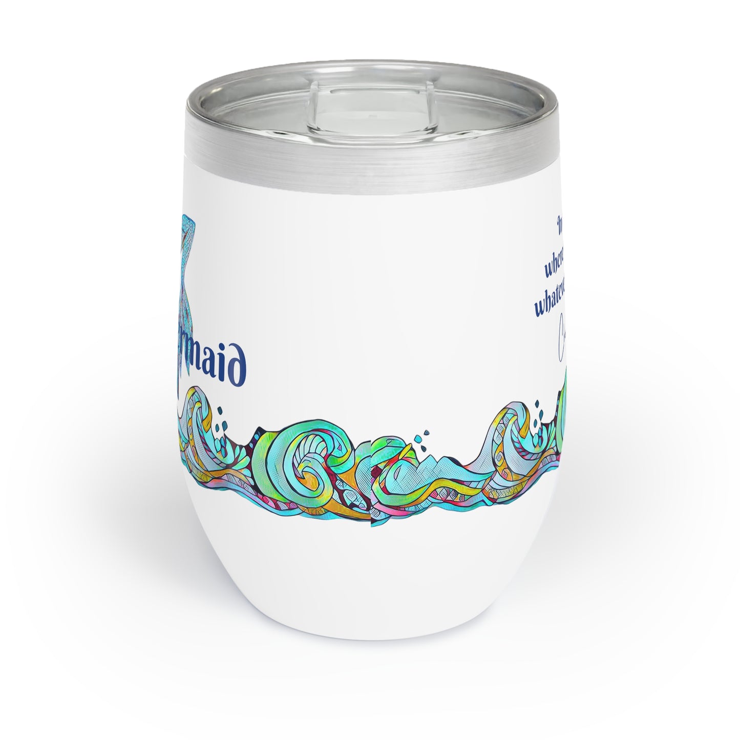 3. Cherelle Art Nauti Mermaid Chill Drink Tumbler