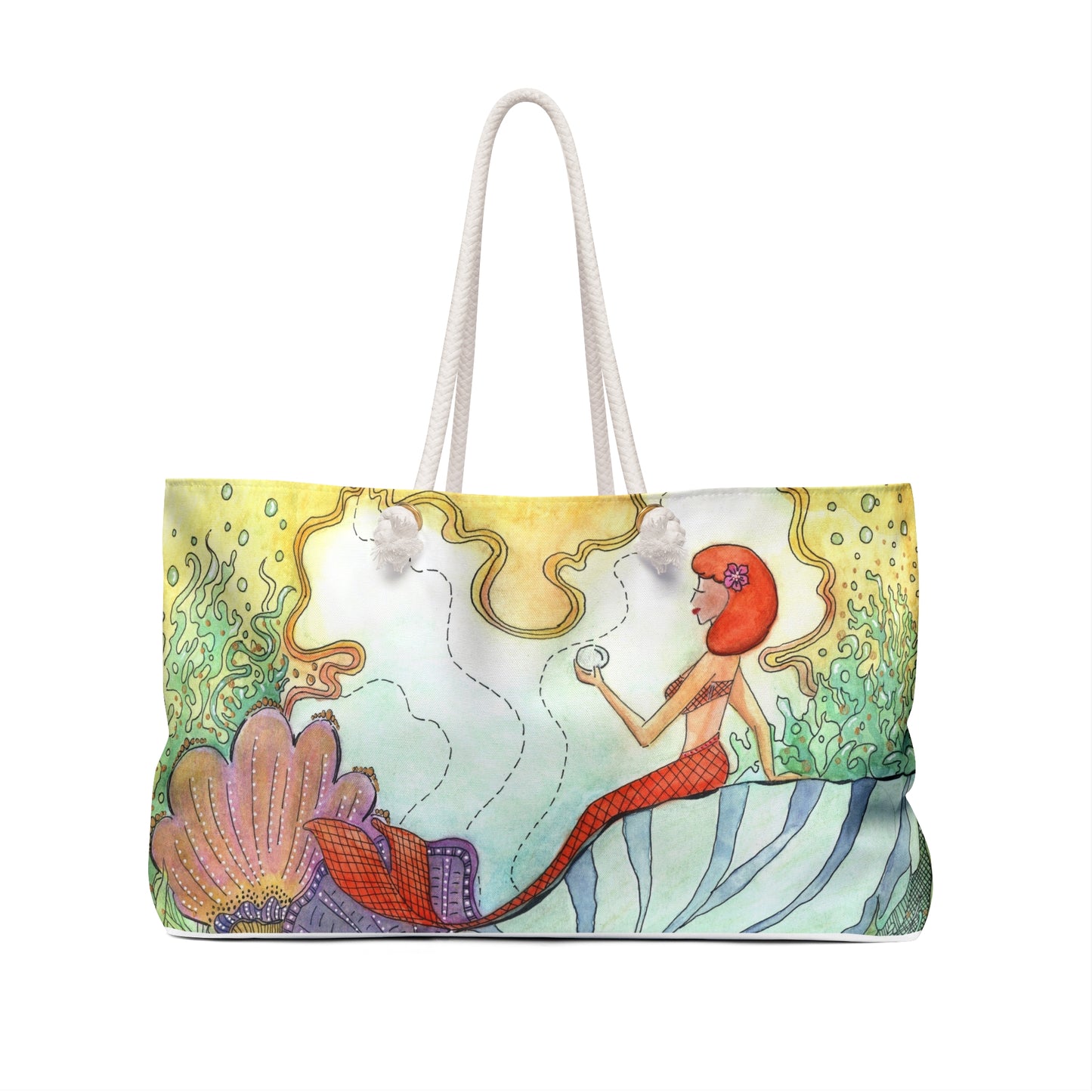 403. Beach Bag - Mermaids at the Beach