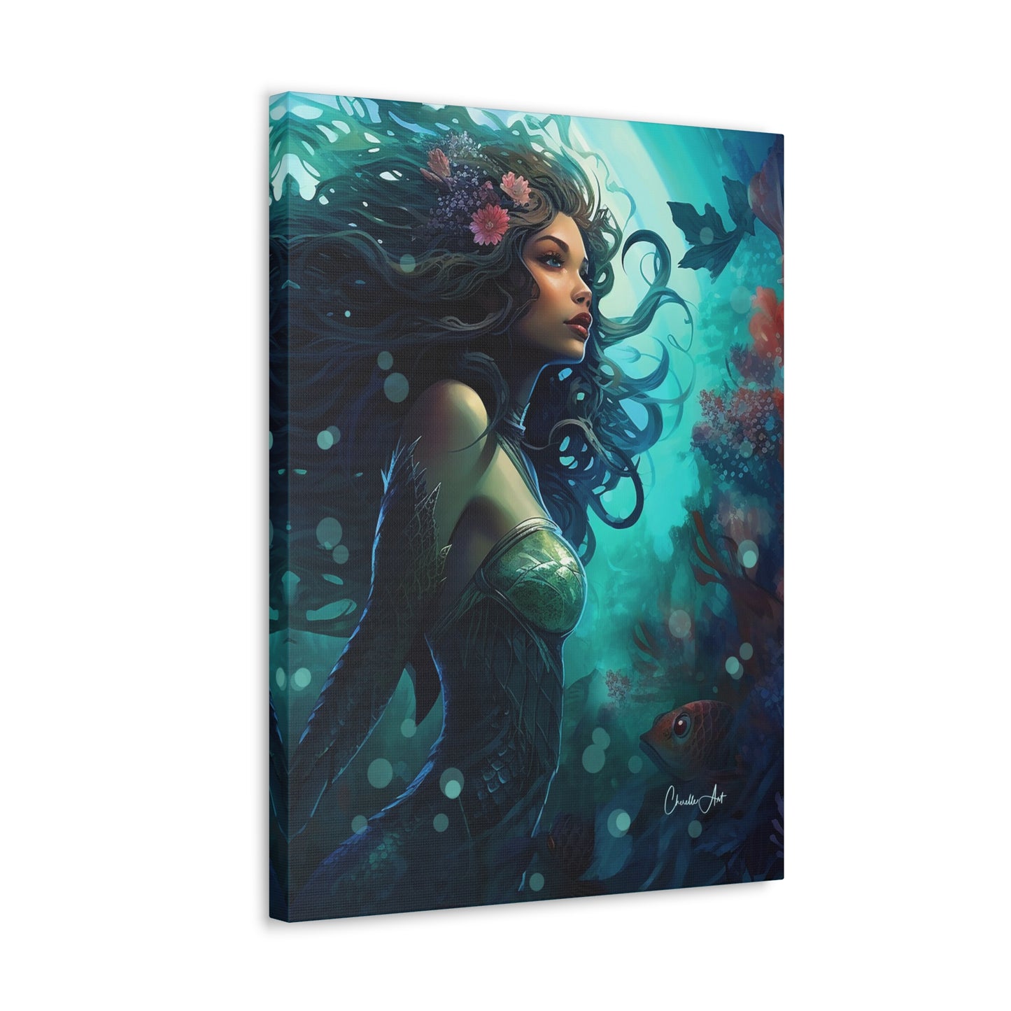 103. Gallery Wrap Canvas Print - "Mermaid Sue"