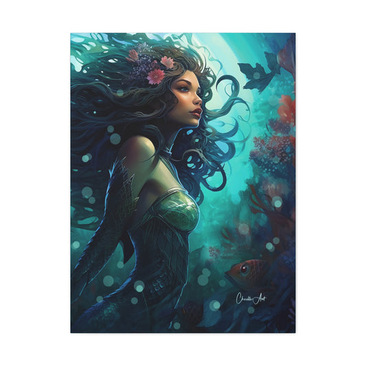 103. Gallery Wrap Canvas Print - "Mermaid Sue"