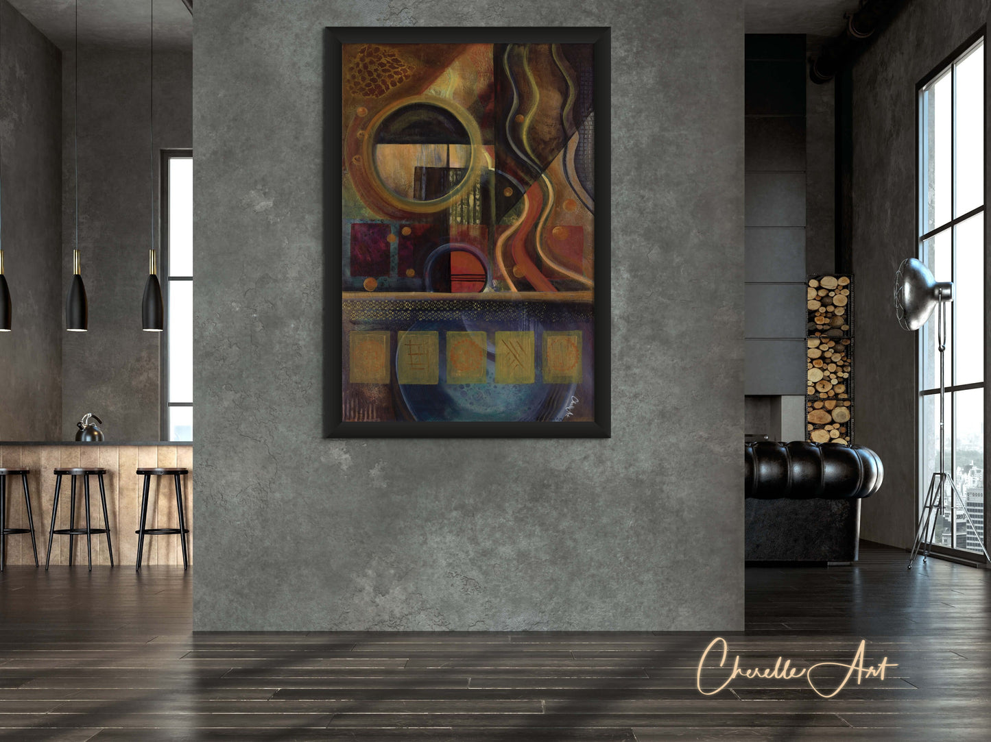 122. Gallery Wrap Canvas Print - "Fortune Teller"