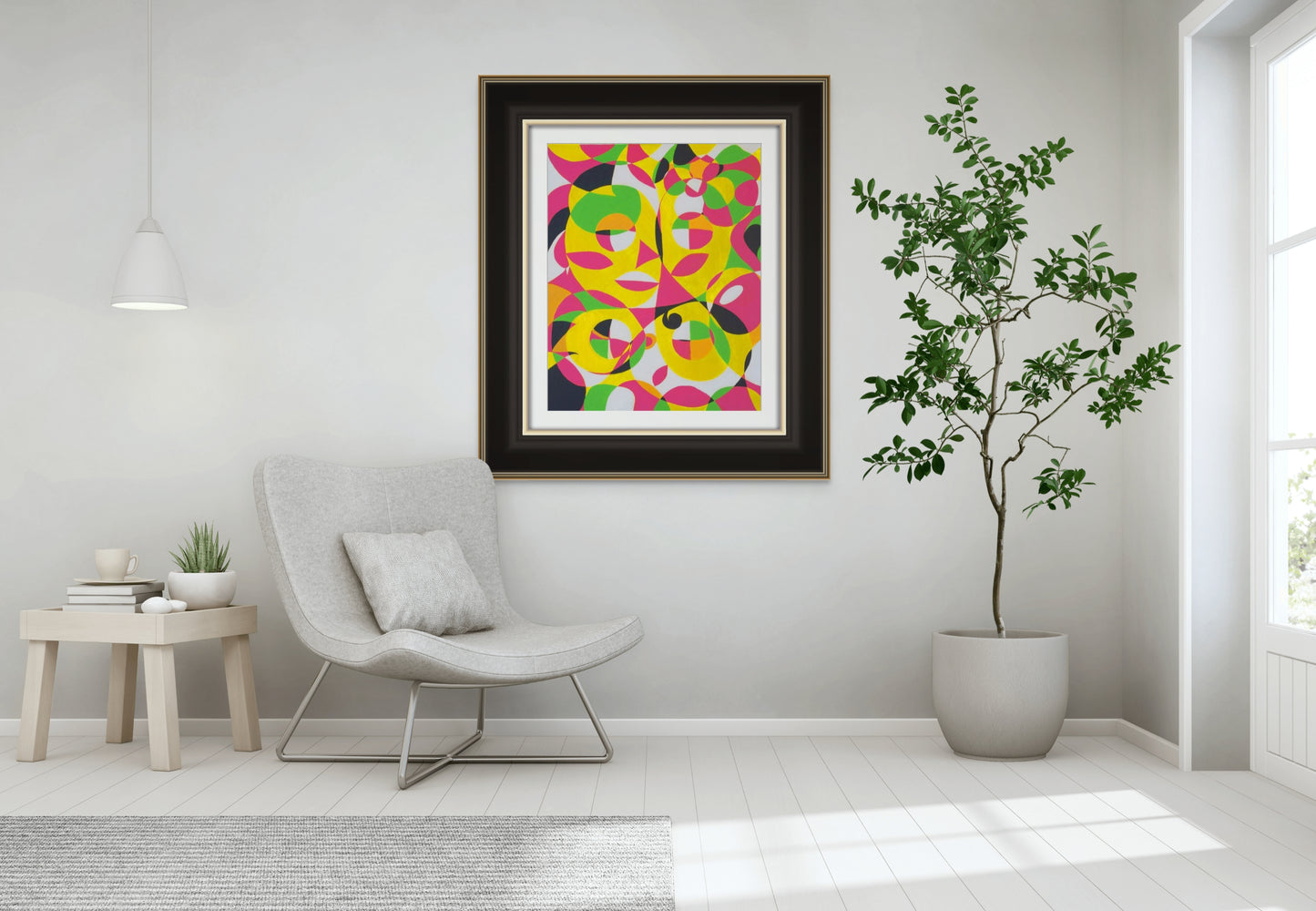 119. Gallery Wrap Canvas Print - "Joker Girl"