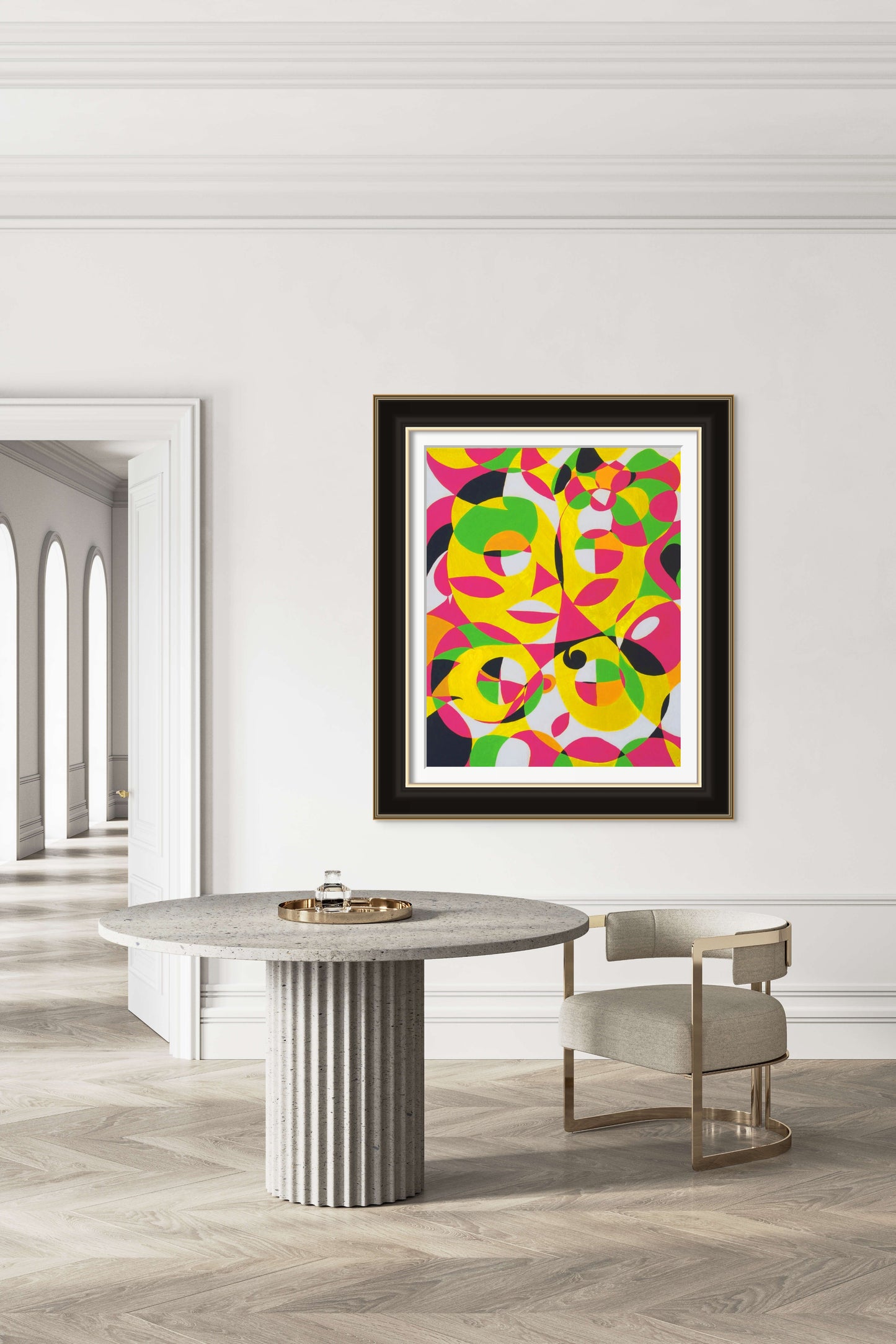 119. Gallery Wrap Canvas Print - "Joker Girl"