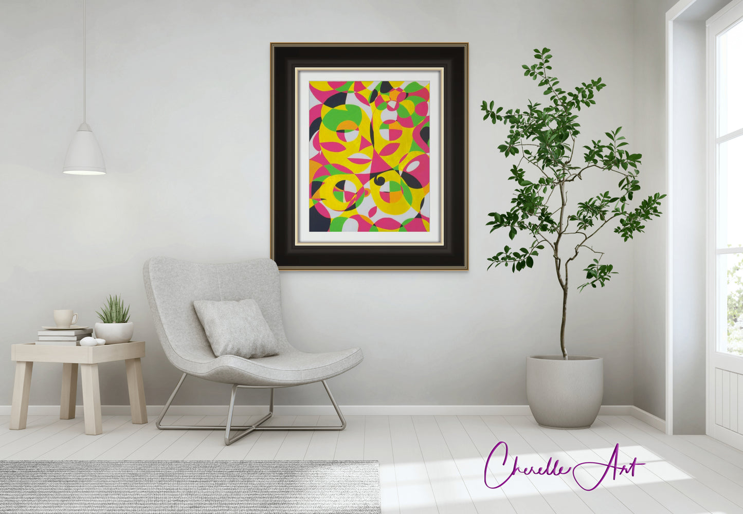 119. Gallery Wrap Canvas Print - "Joker Girl"