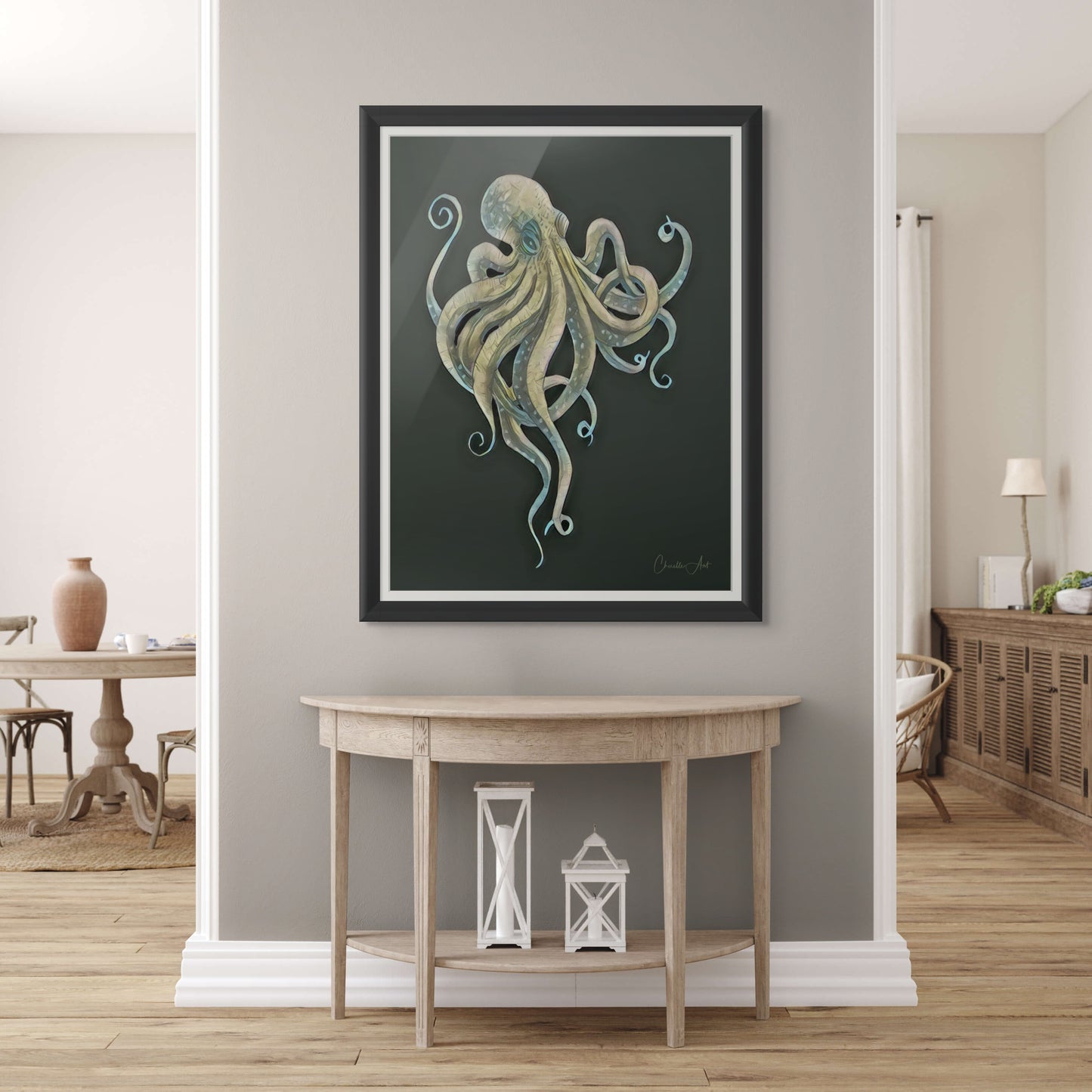 121. Gallery Wrap Canvas Print - "Orville"