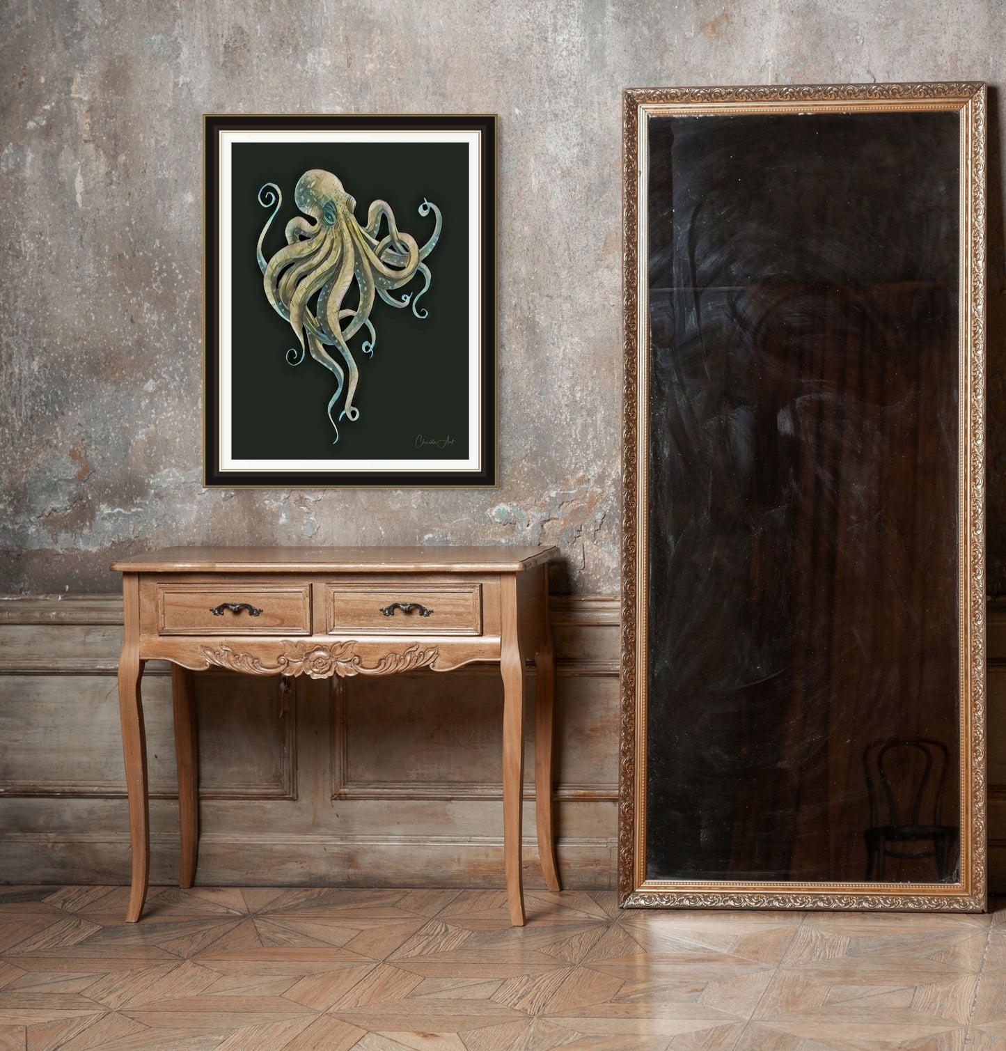 121. Gallery Wrap Canvas Print - "Orville"