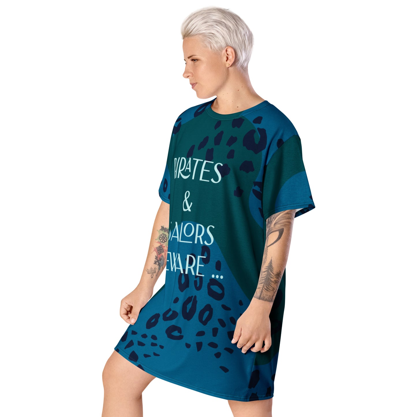 Cherelle Art Nauti Mermaid T-shirt Dress