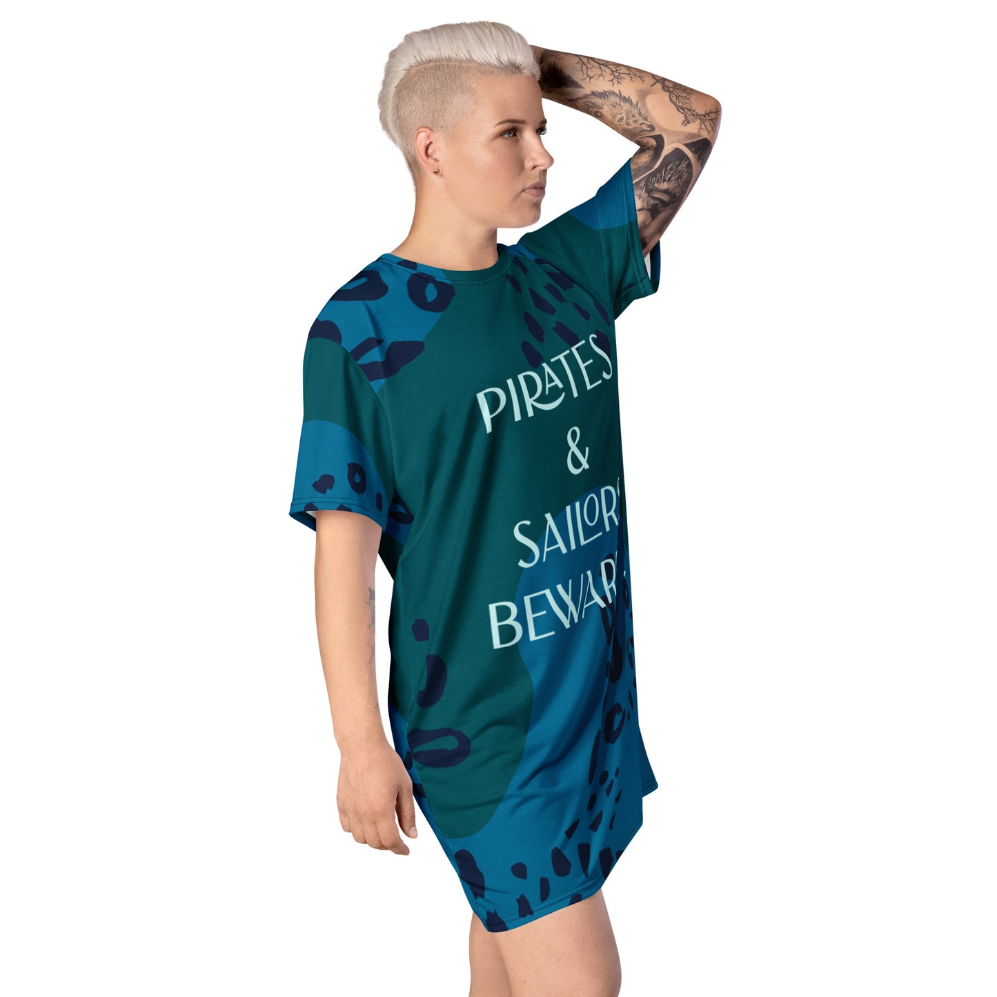 Cherelle Art Nauti Mermaid T-shirt Dress